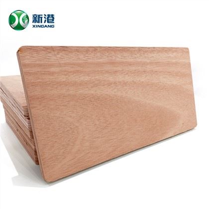 Peau de porte Contreplaqué commercial 2,7 mm Usine Linyi 3 mm, 5 mm, 9 mm, 12 mm, 15 mm, 18 mm