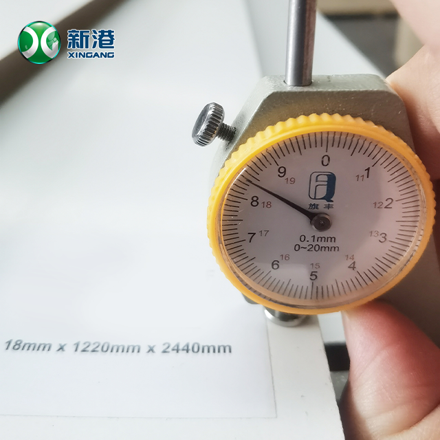 12mm 15mm 18mm 1220x2440mm White Two Sides Melamine MDF Board