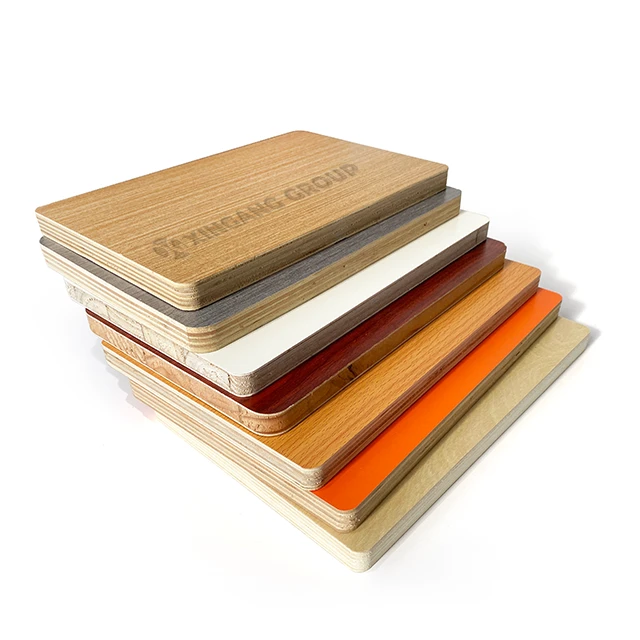 High Strength Various Of Melamine Laminated MDF FiberBoard For Furniture