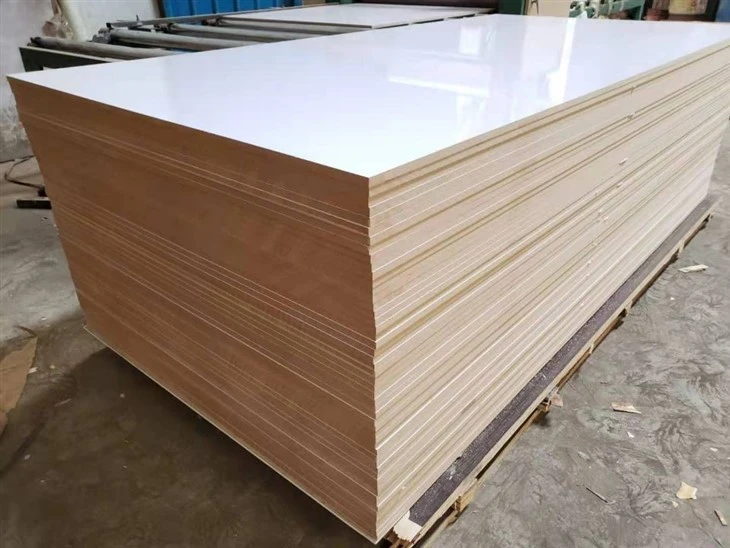 Big Size Melamine Laminated MDF For Cabinet
